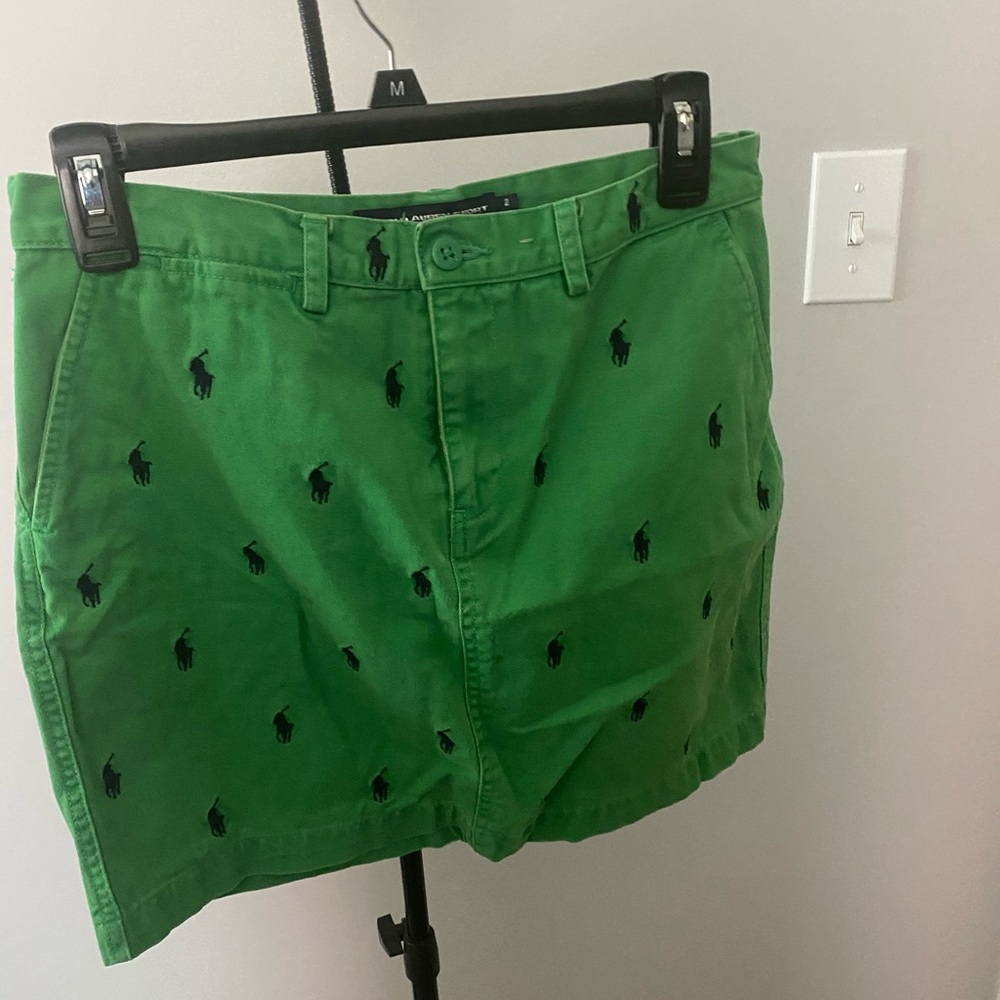 Polo green skirt